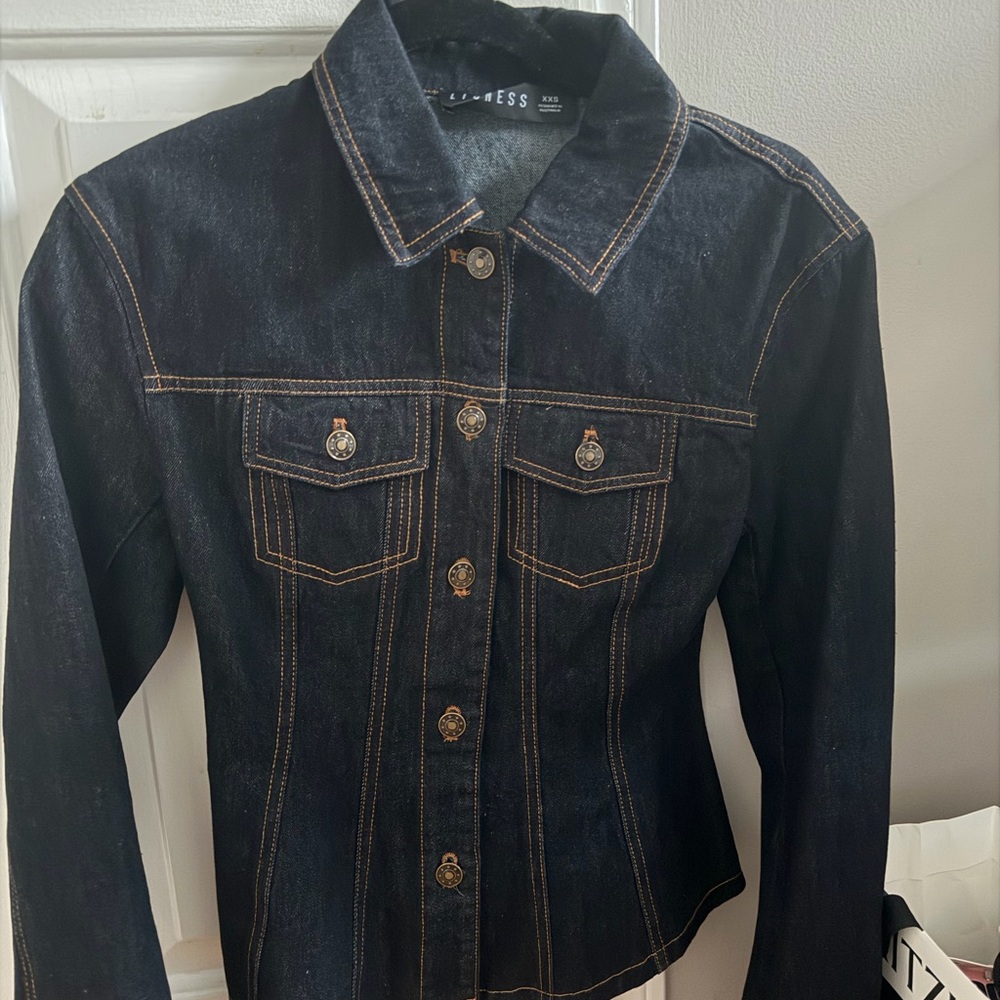 Lioness Midnight Blue Denim Jacket